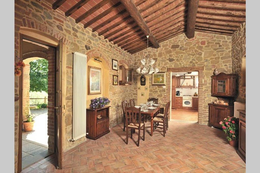 קסטיליון פיורנטינו Tuscan Charme Of Cottage Roccaio Countryside Cortona מראה חיצוני תמונה